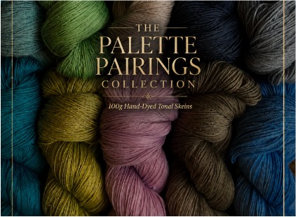 Palette Pairings tonal hand-dyed yarn